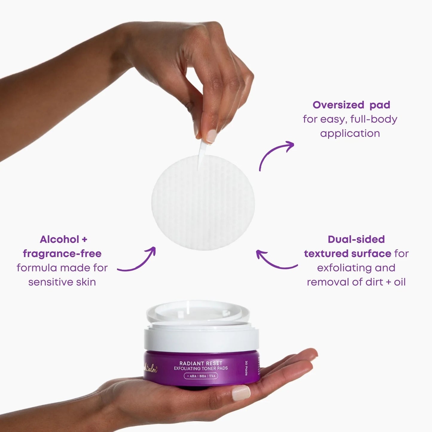 Bushbalm Radiance Reset Exfoliating Toner Pads