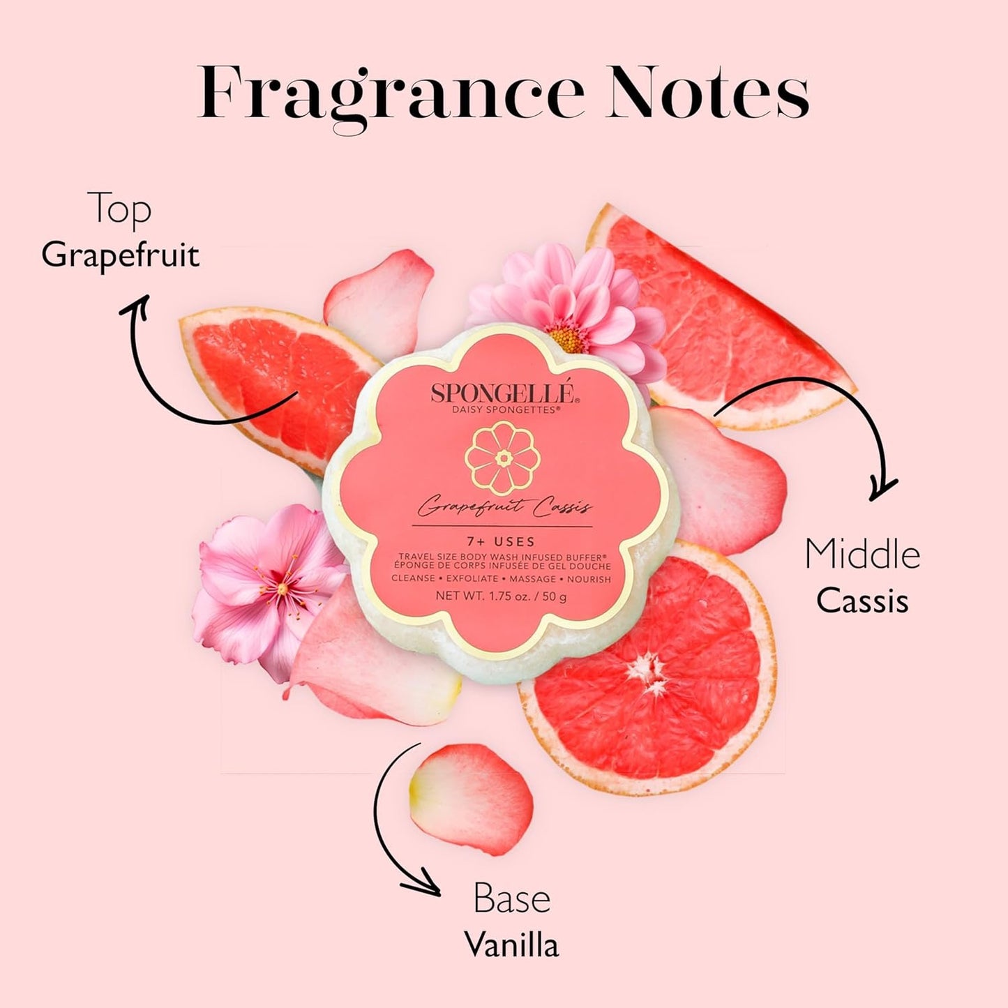 Spongelle Grapefruit Cassis Body Wash Buffer