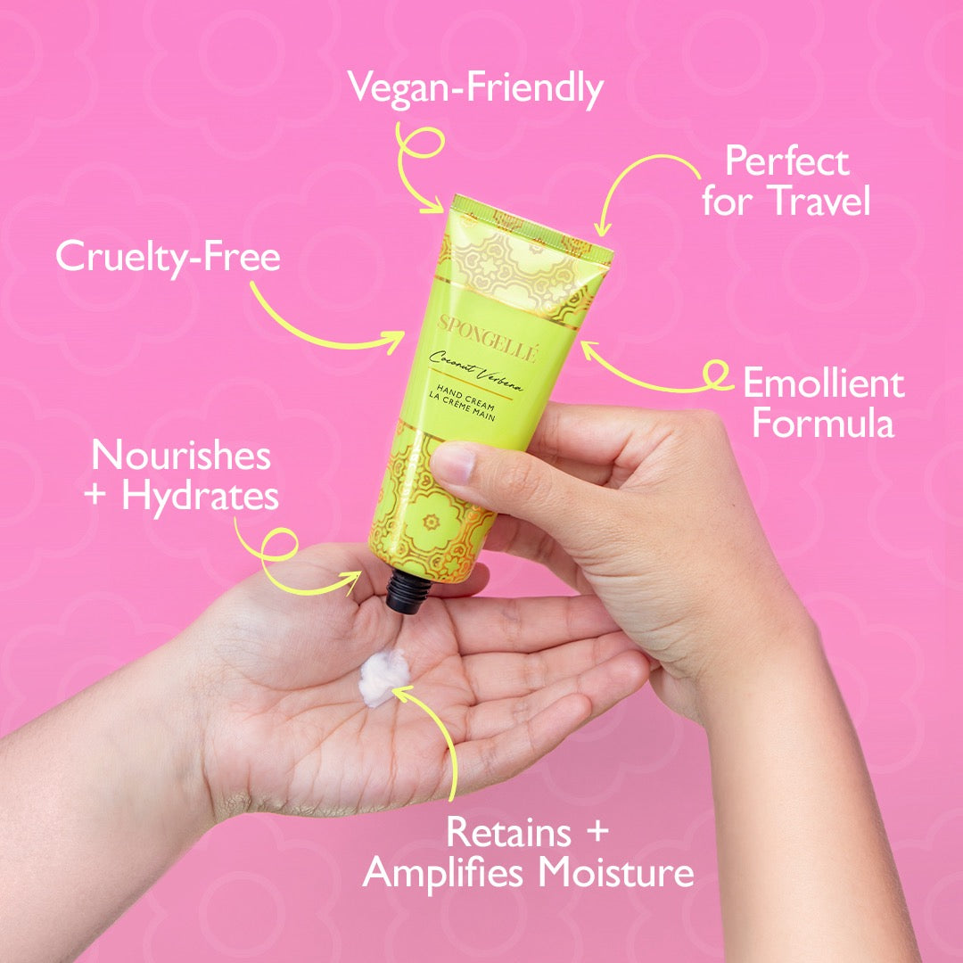 Spongelle Coconut Verbena Hand Cream