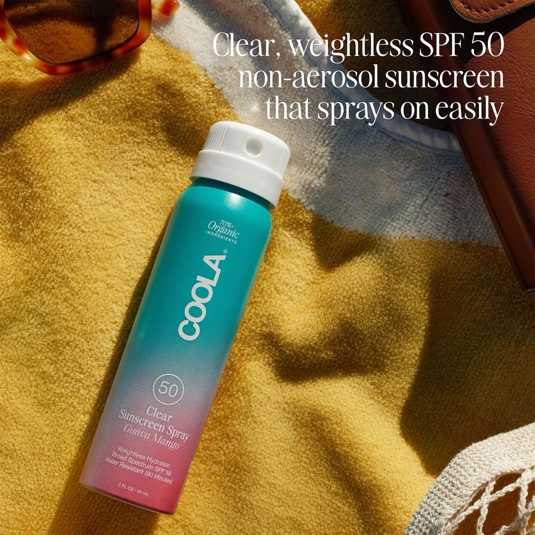 Coola Classic Organic SPF 3 Piece Travel Set