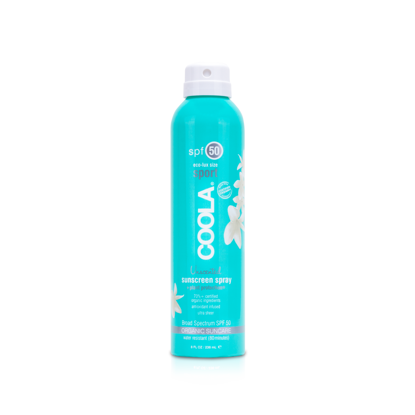 COOLA Sport Spray SPF 50 - Fragrance Free