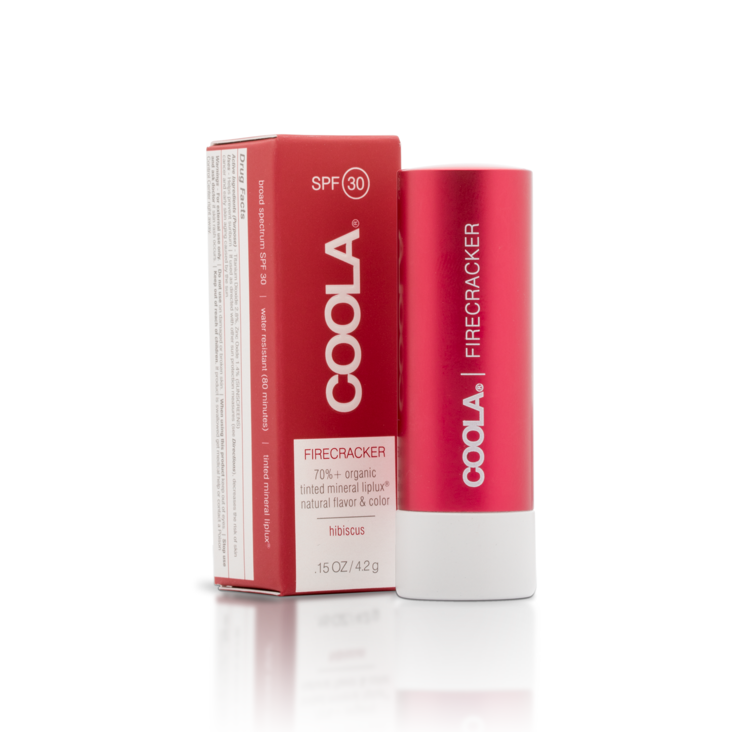 COOLA Mineral Liplux Tinted Lip Balm Sunscreen SPF 30