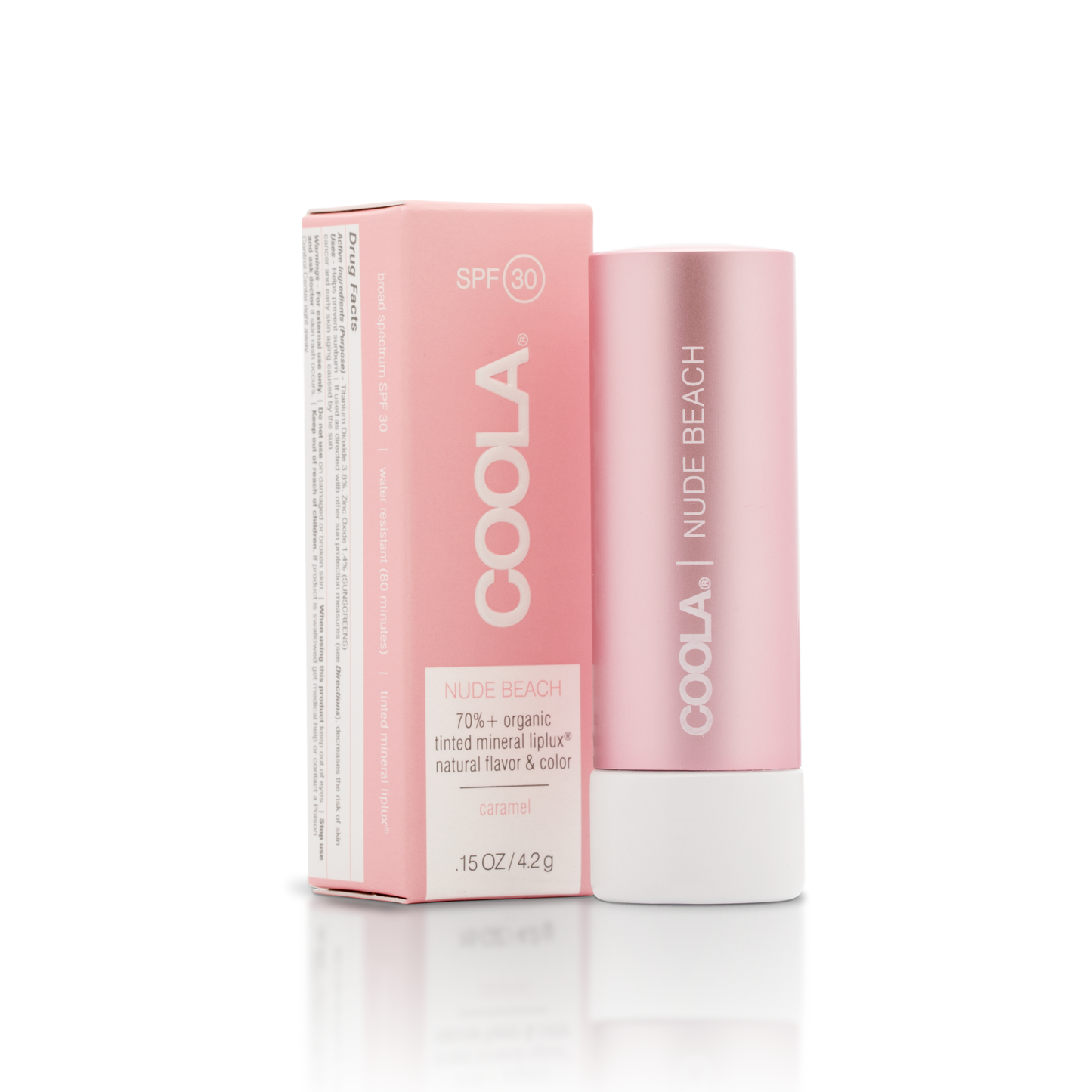 COOLA Mineral Liplux Tinted Lip Balm Sunscreen SPF 30
