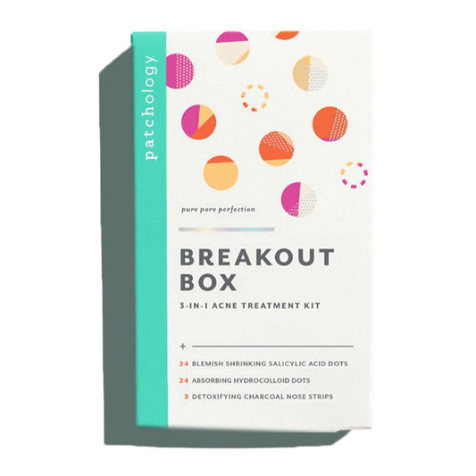 Patchology Breakout Box 3-in-1 Acne Treatment Kit