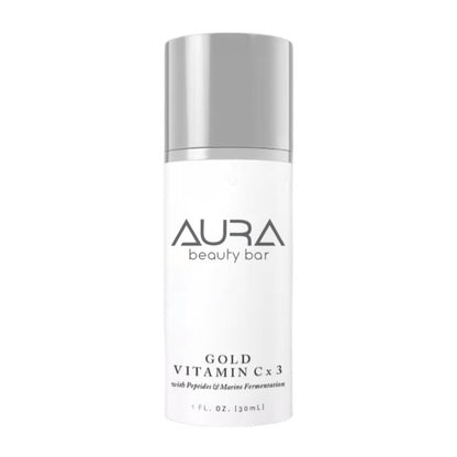 aura wellness glutathione Gold Vitamin C x3 Serum – Aura Beauty Bar