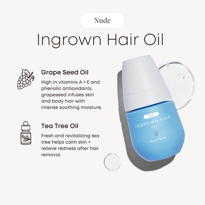 Bushbalm Ingrown Hair Oil - Nude
