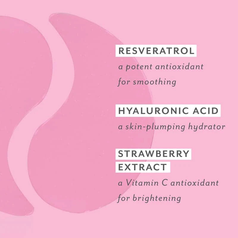 Patchology Serve Chilled ROSÉ EYE GELS -  Box of 5