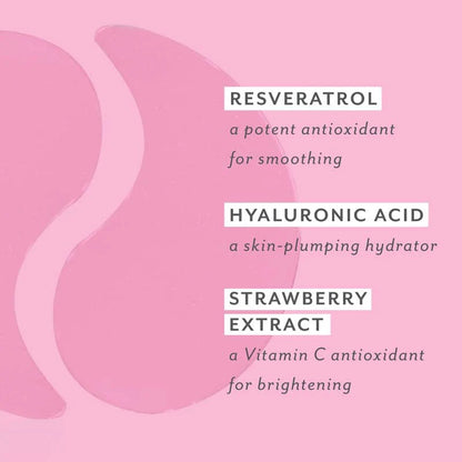Patchology Serve Chilled ROSÉ EYE GELS -  Box of 5