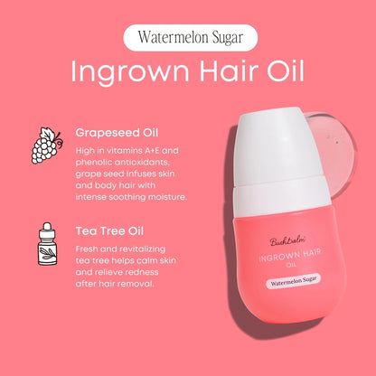 Bushbalm Ingrown Hair Oil - Watermelon Sugar