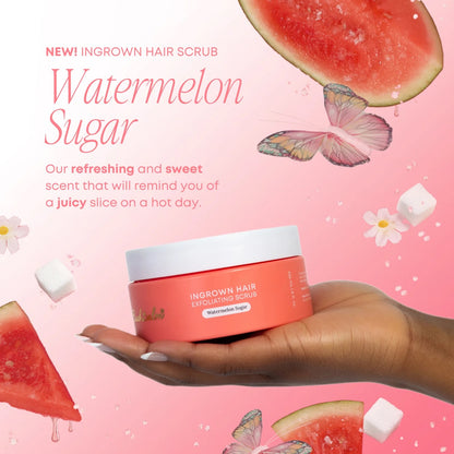 Bushbalm Ingrown Hair Exfoliating Scrub  - Watermelon Sugar