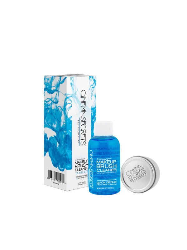 Cinema Secret Makeup Brush Cleaner Pro Starter Mini Kit, 2oz (With Tin)