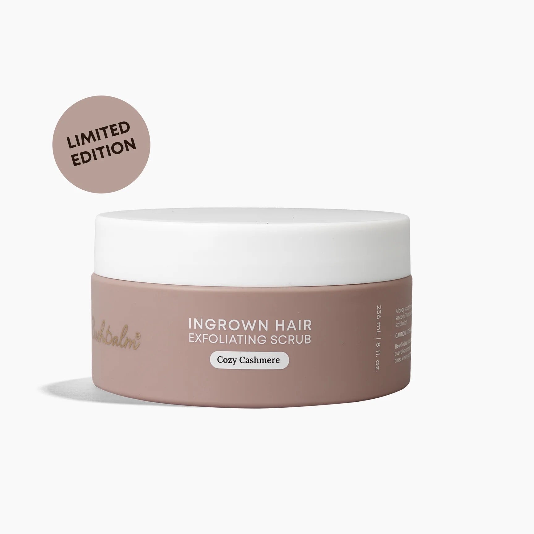 Bushbalm Ingrown Hair Exfoliating Scrub - Cozy Cashmere – Aura