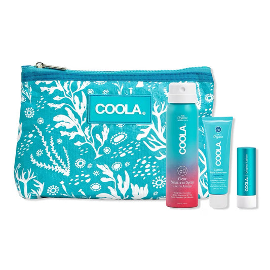 Coola Classic Organic SPF 3 Piece Travel Set