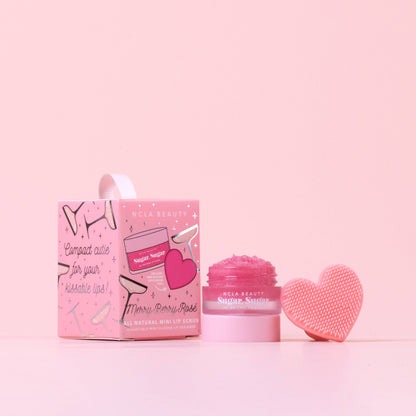 NCLA Merry Berry Rose Lip Scrub Gift Set
