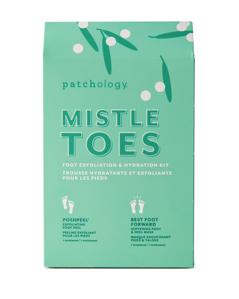 Patchology MistleToes: Foot Exfoliation & Hydration Kit