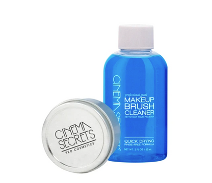 Cinema Secret Makeup Brush Cleaner Pro Starter Mini Kit, 2oz (With Tin)