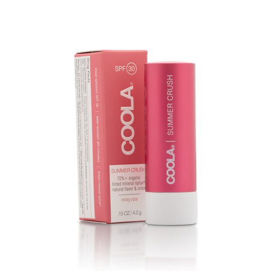 COOLA Mineral Liplux Tinted Lip Balm Sunscreen SPF 30