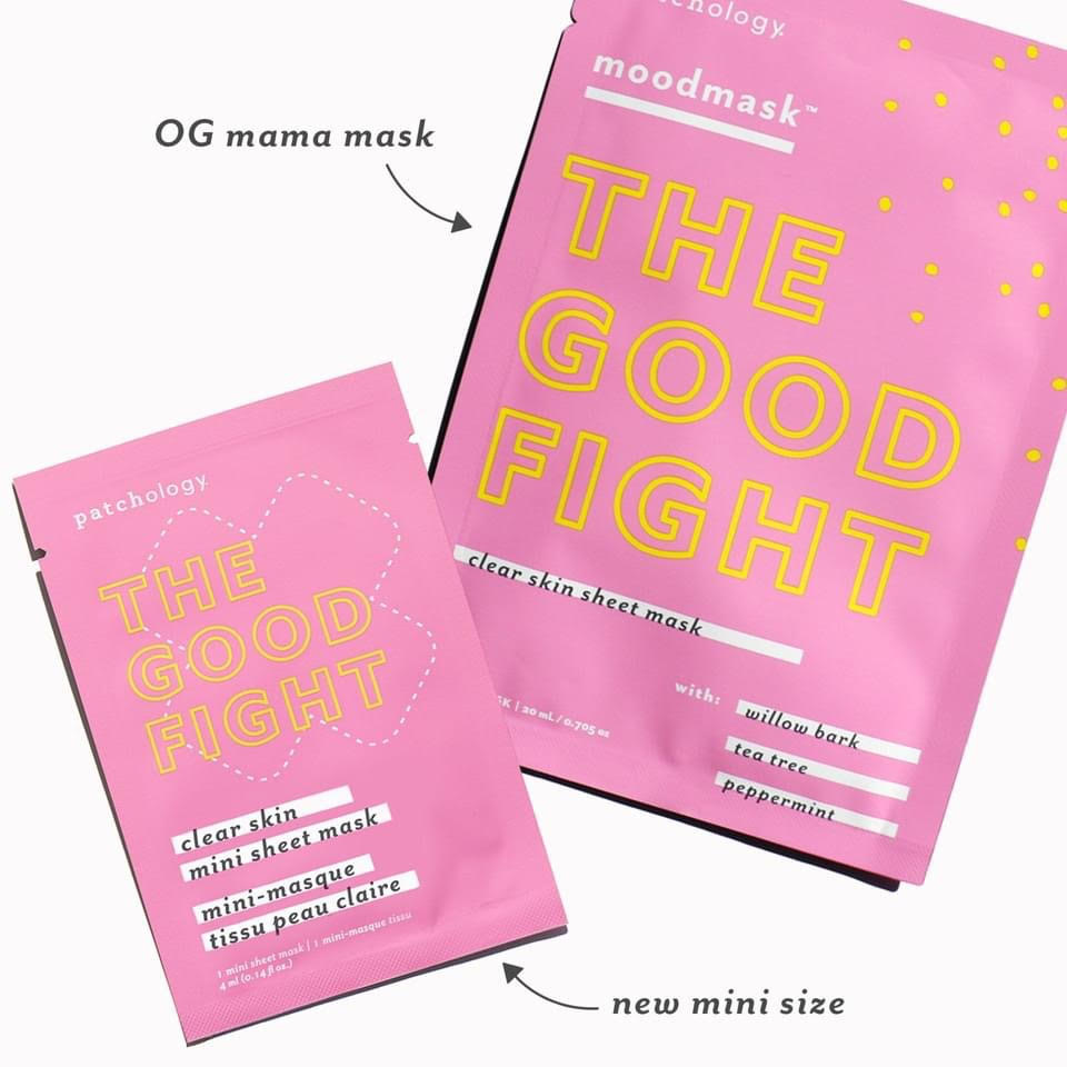 The Good Fight Clear Skin Mini Sheet Mask - 5 Pack